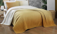 Комплект постельного белья с покрывалом Sarev Dina Евро / Y 970 v2, Mavi - 