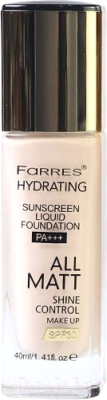 Тональный крем Farres All Matt Увлажняющий SPF 30 Слоновая кость (40мл)