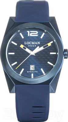 Часы наручные мужские Locman 0810B02S-BLBLWHSB