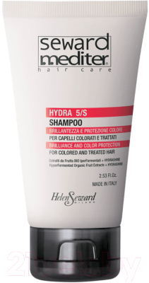 Шампунь для волос Helen Seward Mediter Hydra Shampoo Блеск и защита цвета (75мл)