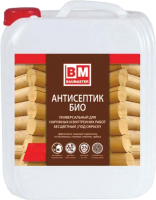 Антисептик для древесины BauMaster Био универсальный для наружных и внутренних работ (10кг) - 