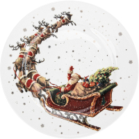 Тарелка закусочная (десертная) Fissman Christmas 14011 - 