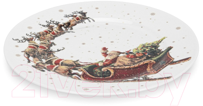 Тарелка закусочная (десертная) Fissman Christmas 14011