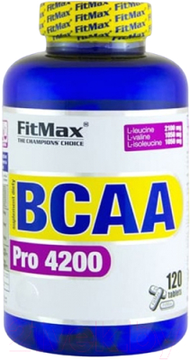 Аминокислоты BCAA Fitmax Pro 4200 (120шт)
