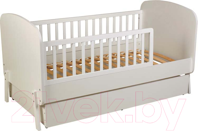 Детская кроватка Polini Kids Mirum 2010 c ящиком / 0003150-103