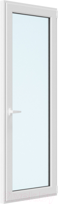 Изображение товара Дверь балконная Rehau Futuruss Поворотно-откидная без импоста правая 3 стекла (2200x800x70)