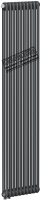 Радиатор стальной Rifar Tubog 2180-04-D1 (нижнее подключение, антрацит) - 