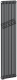 Радиатор стальной Rifar Tubog 2180-04-D1 (нижнее подключение, антрацит) - 