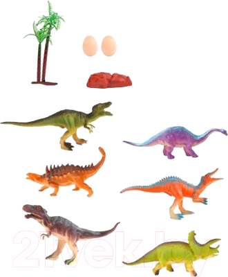 Набор фигурок игровых Наша игрушка Динозавры / YD666-9