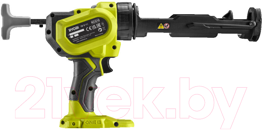 Пистолет для герметика Ryobi RCG18-0 / 5133005569 — фото 2