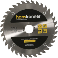 Пильный диск Hanskonner H9022-200-32/30-36 - 