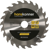 Пильный диск Hanskonner H9022-210-30-24 - 