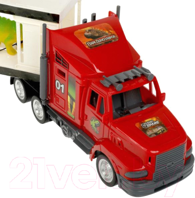 Радиоуправляемая игрушка Технодрайв Трейлер с динозаврами / ZY1143951-R