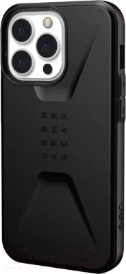 Чехол-накладка UAG Civilian для iPhone 13 Pro (черный)