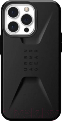 Чехол-накладка UAG Civilian для iPhone 13 Pro (черный)