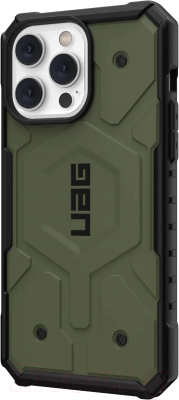 Чехол-накладка UAG Pathfinder с MagSafe для iPhone 14 Pro Max (оливковый)