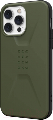 Чехол-накладка UAG Civilian для iPhone 14 Pro Max (оливковый)