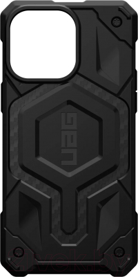 Чехол-накладка UAG Monarch с MagSafe для iPhone 14 Pro Max (Carbon Fiber)