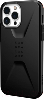 Чехол-накладка UAG Civilian для iPhone 13 Pro Max (черный)