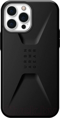 Чехол-накладка UAG Civilian для iPhone 13 Pro Max (черный)