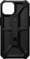 Чехол-накладка UAG Monarch для iPhone 13/14 (Carbon Fiber) - 