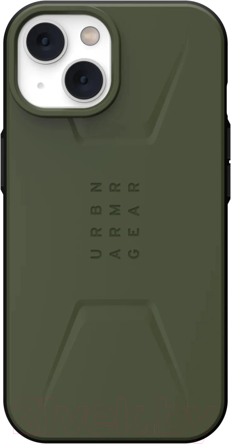 Чехол-накладка UAG Civilian с MagSafe для iPhone 13/14