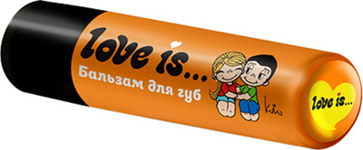 Бальзам для губ Galant Cosmetic Love Is… Апельсин Бабл гам (4.2г) -