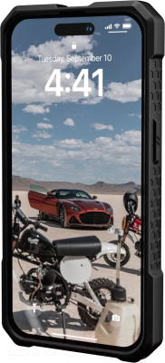 Чехол-накладка UAG Monarch с MagSafe для iPhone 14 Pro (черный)