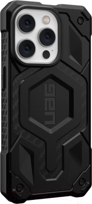 Чехол-накладка UAG Monarch с MagSafe для iPhone 14 Pro (Carbon Fiber)