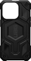 Чехол-накладка UAG Monarch с MagSafe для iPhone 14 Pro (Kevlar Black) - 