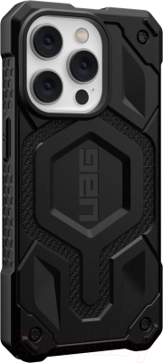 Чехол-накладка UAG Monarch с MagSafe для iPhone 14 Pro (Kevlar Black)