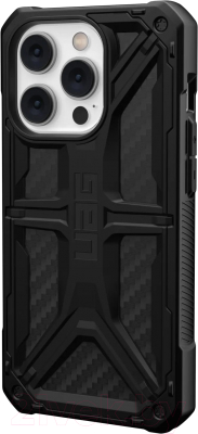 Чехол-накладка UAG Monarch для iPhone 14 Pro (Carbon Fiber)