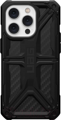 Чехол-накладка UAG Monarch для iPhone 14 Pro (Carbon Fiber)
