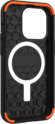 Чехол-накладка UAG Civilian с MagSafe для iPhone 14 Pro (черный)