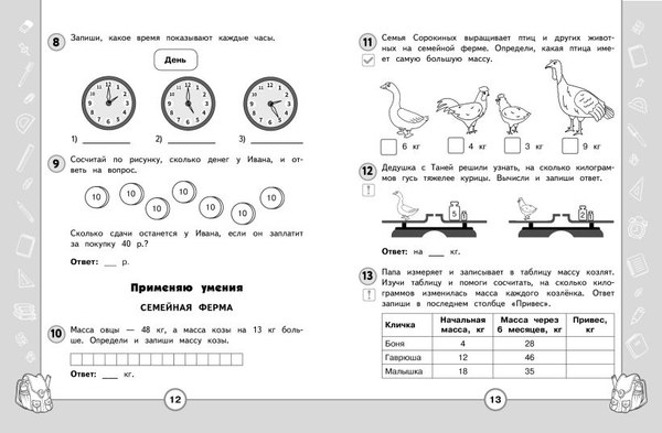 Учебное пособие Эксмо Математика. Функциональная грамотность. 2 класс (Федоскина Ольга)