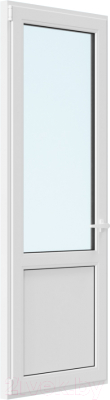 Изображение товара Дверь балконная Rehau Futuruss Поворотно-откидная внизу с/п левая 3 стекла (2100x700x70)