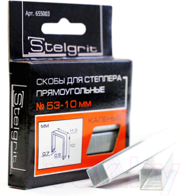 Скобы Stelgrit 655003.21.2 (9x1000шт)