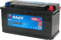 Автомобильный аккумулятор HAWK R+ 900A / HSMF-59218 (100 А/ч) - 