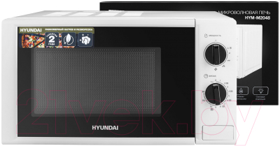 Изображение товара Микроволновая печь Hyundai HYM-M2048 (белый)
