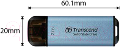 Внешний жесткий диск Transcend ESD300 1TB (TS1TESD300C)