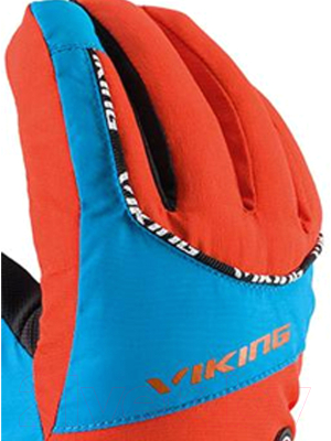 Перчатки лыжные VikinG Fin / 120/19/9753-0053 (р.4, оранжевый)