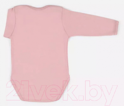 Набор боди для малышей MOWbaby Birds с длинным рукавом / 6182 (розовый, р.68)