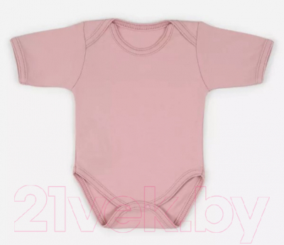 Набор боди для малышей MOWbaby Birds с коротким рукавом / 6282 (розовый, р.56)