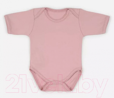 Набор боди для малышей MOWbaby Birds с коротким рукавом / 6282 (розовый, р.62)