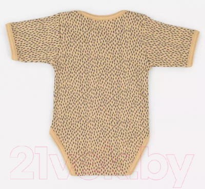 Изображение товара Набор боди для малышей MOWbaby Birds с коротким рукавом / 6282 (желтый, р.68)