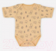 Миниатюра изображения товара Набор боди для малышей MOWbaby Birds с коротким рукавом / 6282 (желтый, р.68)
