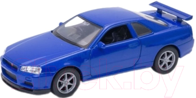 Масштабная модель автомобиля Welly Nissan Skyline GT-R R34 / 43798W