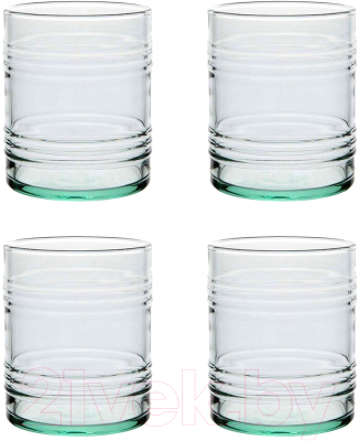 Набор стаканов Pasabahce Tin Can 420370GR (4шт, зеленый)