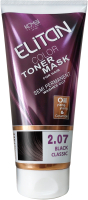 Тонирующая маска для волос Элитан 2.07 (150мл, черный классический) - 