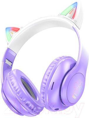 Беспроводные наушники Hoco W42 (фиолетовый)